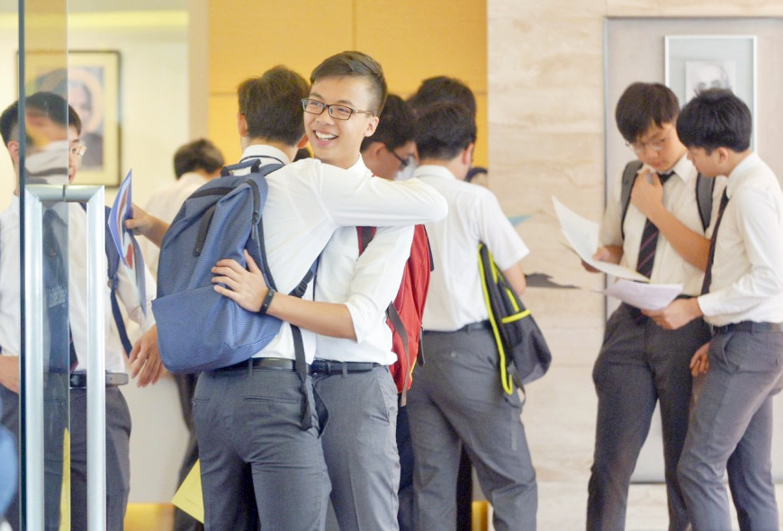 图2香港文凭试放榜