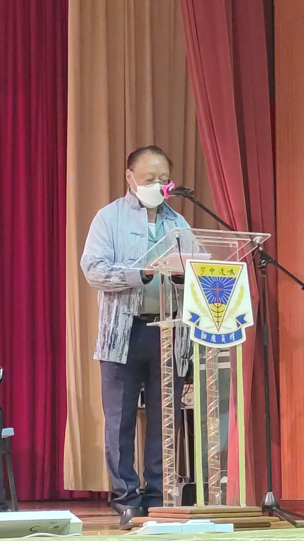 汉港联谊会常务副会长林剑辉先生致辞