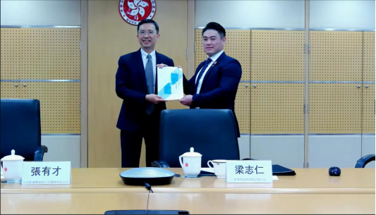 北京會場遞交現場