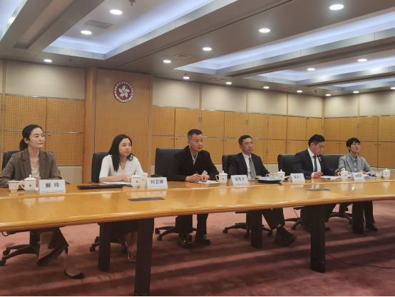 北京線下會場（香港特區政府駐京辦會議室）