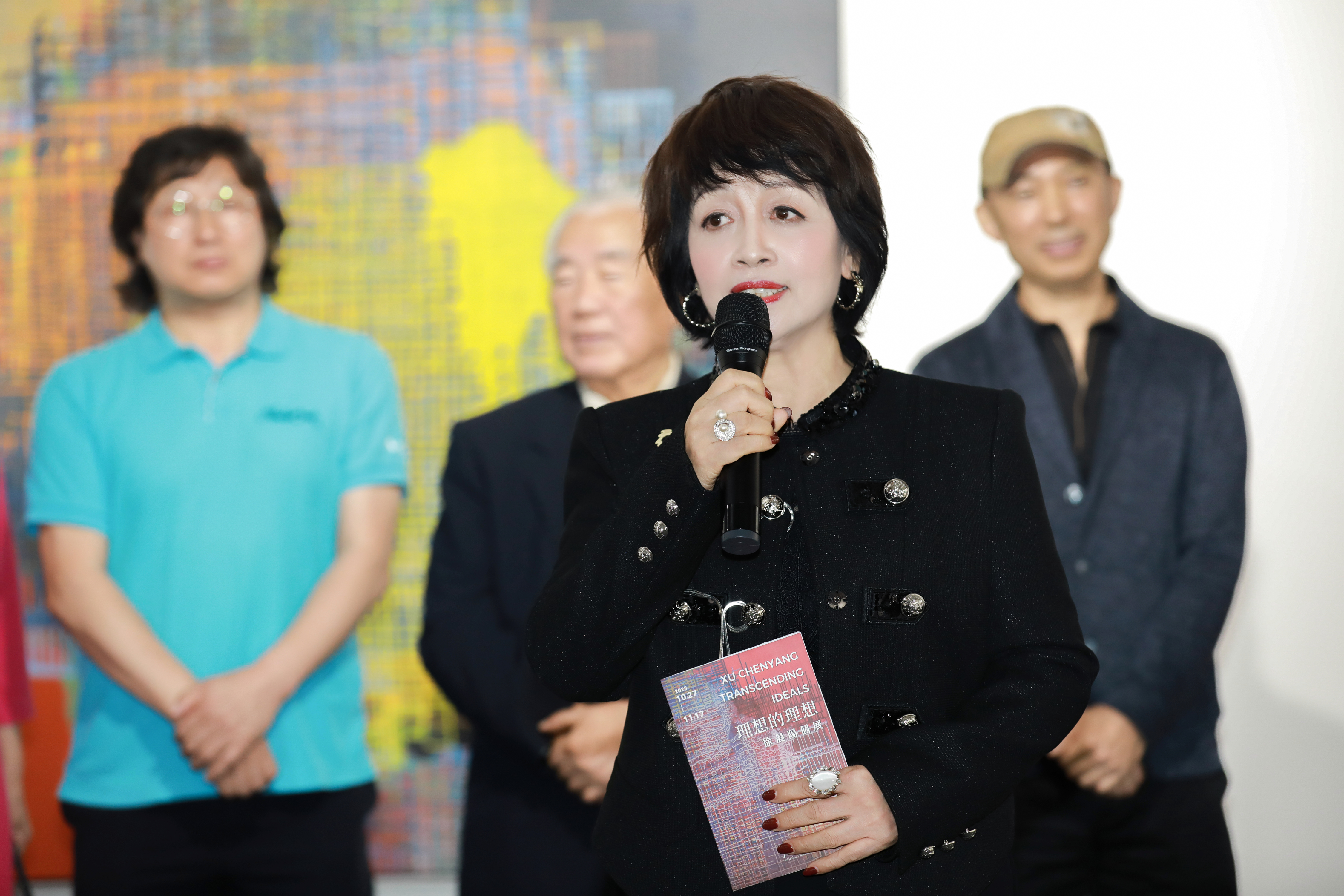 天趣艺术人生基金会创办人兼总策展人张朱宇博士致辞