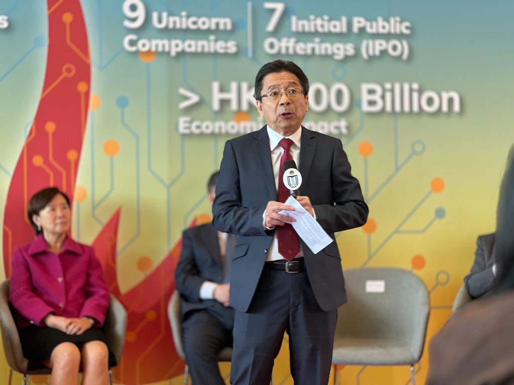 龐鼎全教授分享校園建設的近況