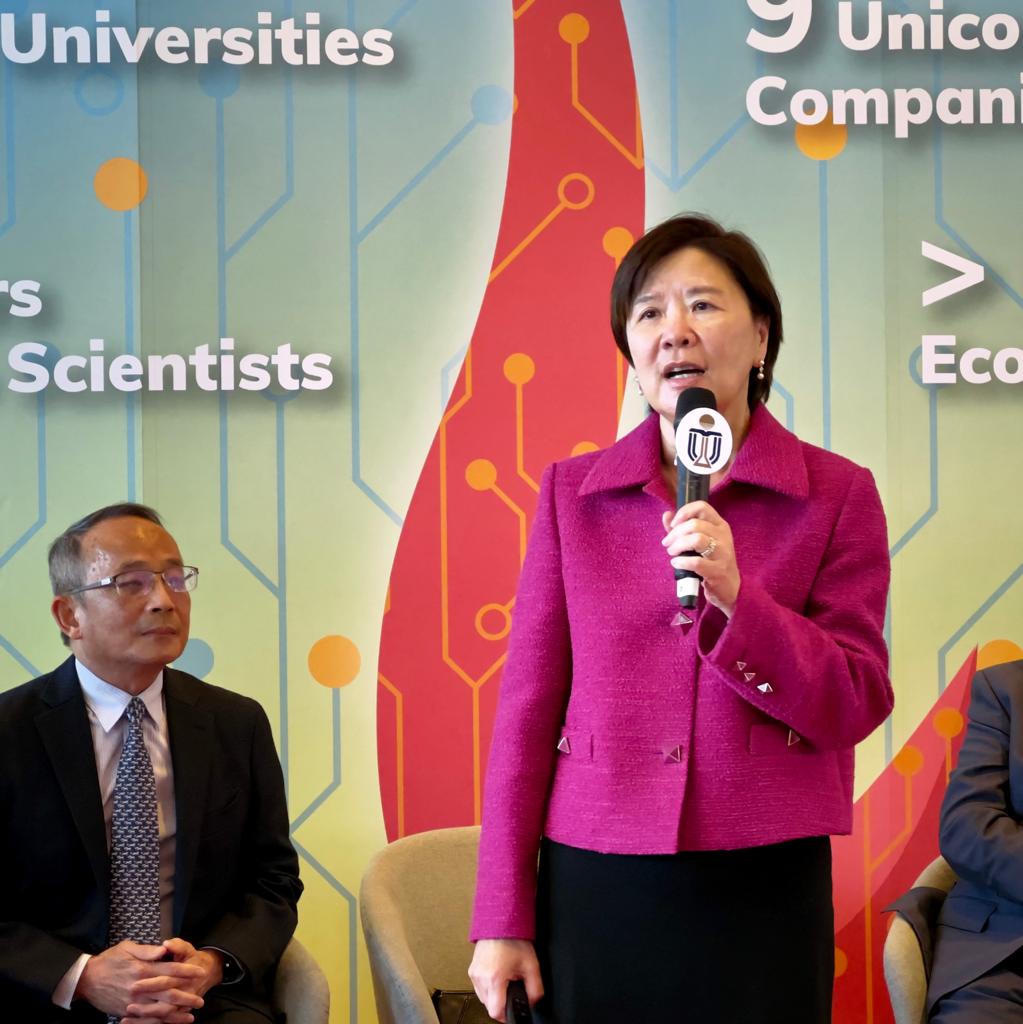 葉玉如校長介紹新團隊與大學發展計劃