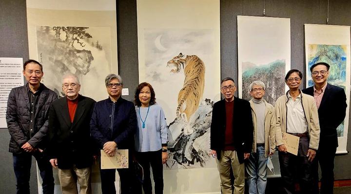 展出的中國畫題材豐富