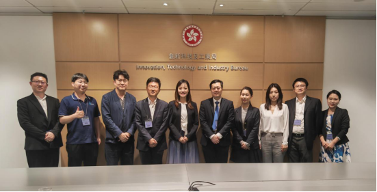 参展企业拜访香港创新科技及工业局
