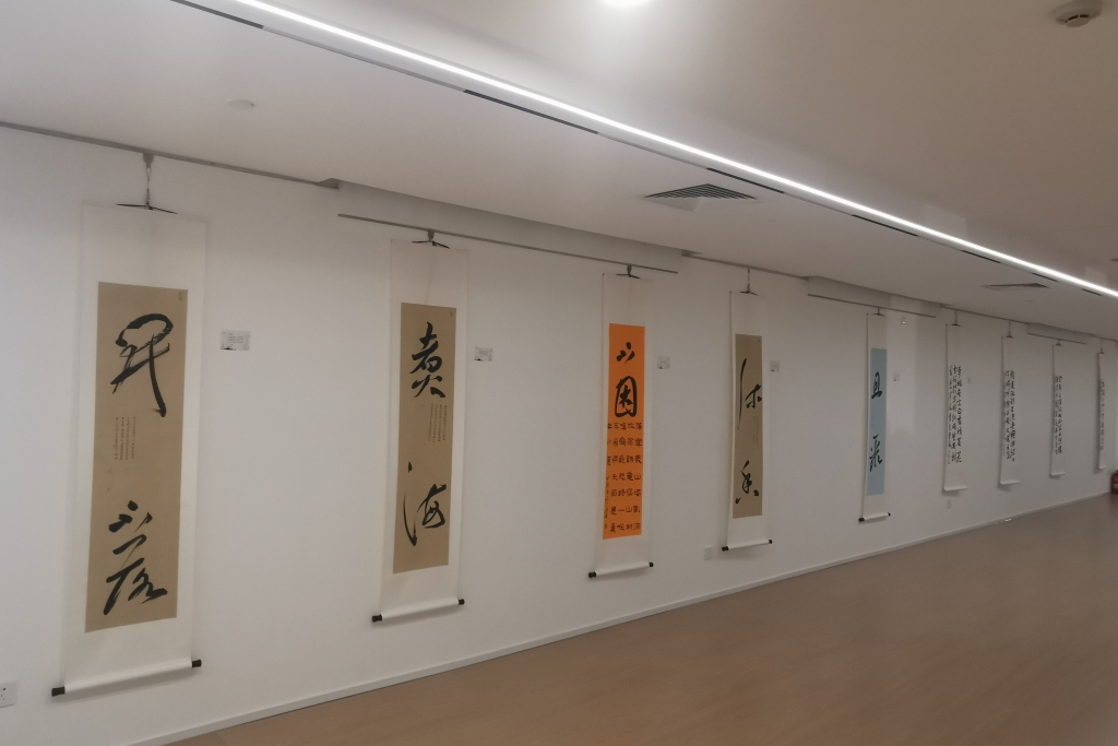 张乐农展出部分作品2