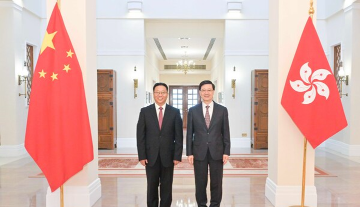 李家超與崔建春會面
